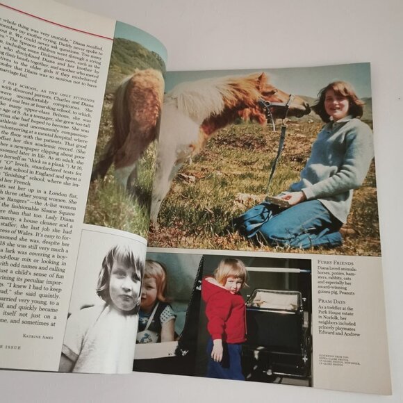 Princess Diana Newsweek 1997 Commemorative Magazine A Celebration of Her Life - Picture 7 of 8